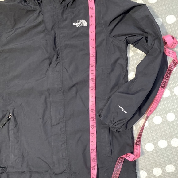 The North Face youth black highvent jacket - Picture 4 of 6